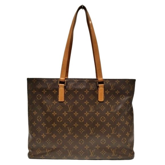 Auth Louis Vuitton Luco Tote Bag Brown #32578L28B - Picture 1 of 10